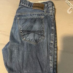 Men’s Express Jeans- Blake loose fit boot cut 36x34